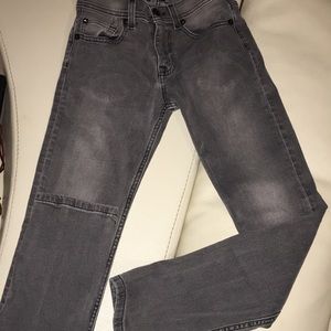 Quicksilver Gray Skinny Jean